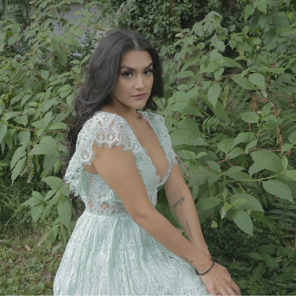 Aqua Prom/ Wedding dress